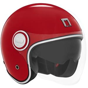 Casca de motociclete deschisa NOX PREMIUM Heritage rosie