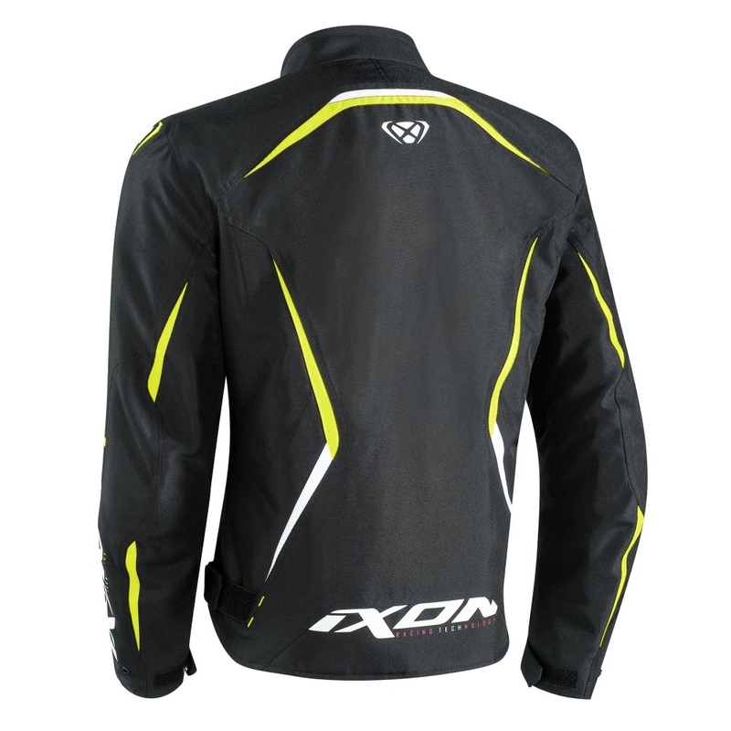 Jacheta de motociclete IXON Sprinter negru-galben lichidare