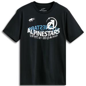 Tricou Alpinestars Semicircle CSF negru