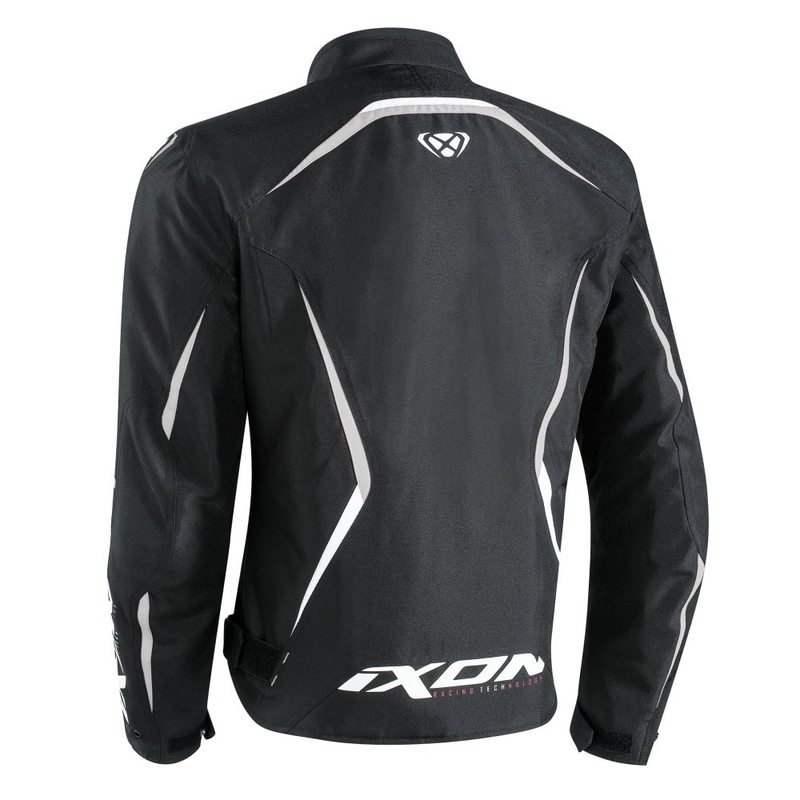 Jacheta de motociclete IXON Sprinter negru și alb lichidare