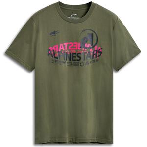 Tricou Alpinestars Semicircle CSF verde
