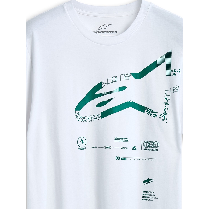 Tricou Alpinestars Geografica CSF alb