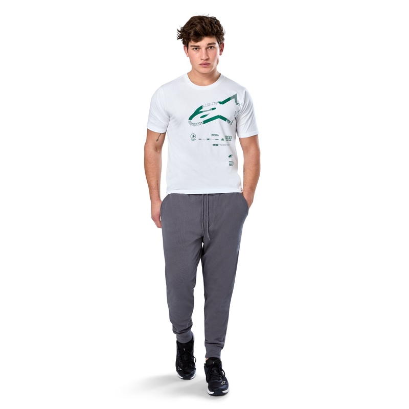 Tricou Alpinestars Geografica CSF alb