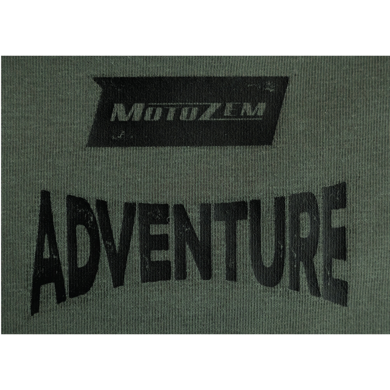 Tricou Motozem Adventure verde