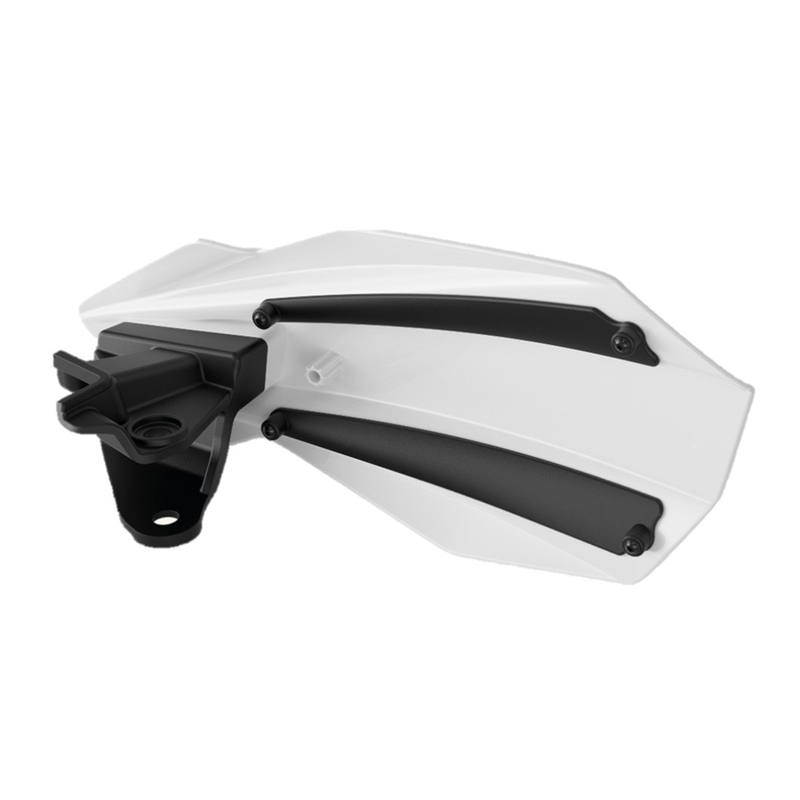 Handguard POLISPORT MX BULLIT with mounting system Alb