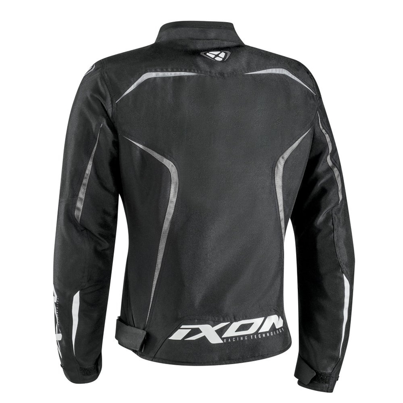 Jacheta de motociclete pentru femei IXON Sprinter negru-gri negru lichidare