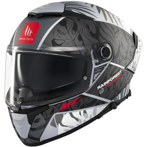 Casca moto integrala MT Thunder 4 SV Rainforest mat negru-alb