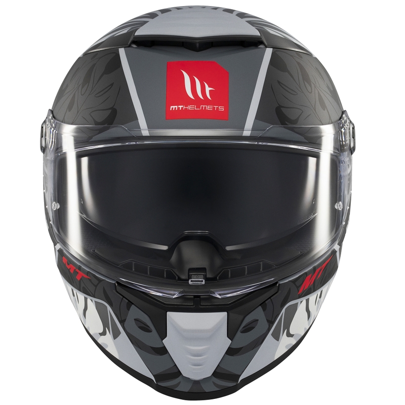 Casca moto integrala MT Thunder 4 SV Rainforest mat negru-alb