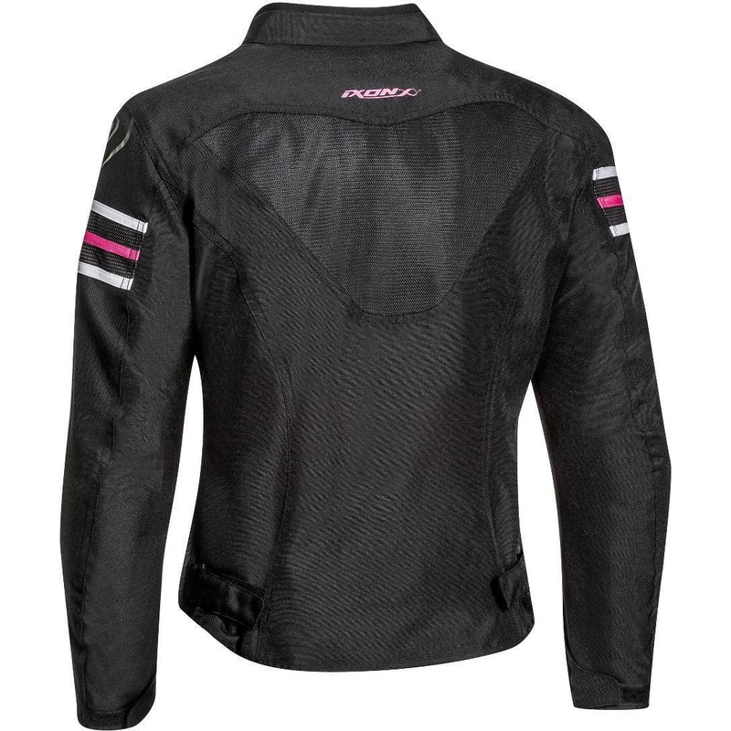 Jacheta de motocicletă pentru femei IXON Ilana negru și roz lichidare
