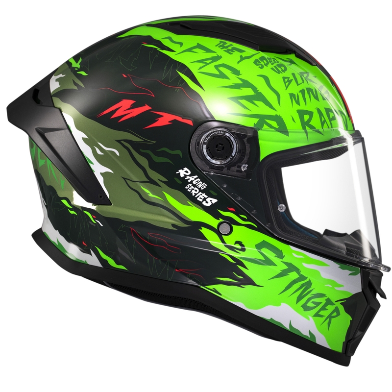 Casca moto integrala MT Stinger 2 Ardent verde