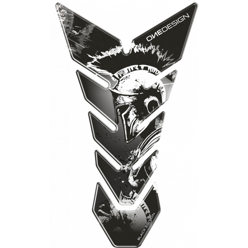Autocolant rezervor de combustibil Print Black edition - Gladiator