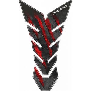 Autocolant rezervor de combustibil Print Black edition - Lava