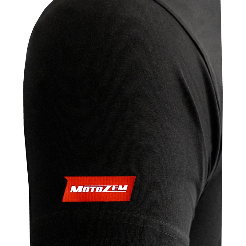 Tricou MotoZem I just need to ride negru