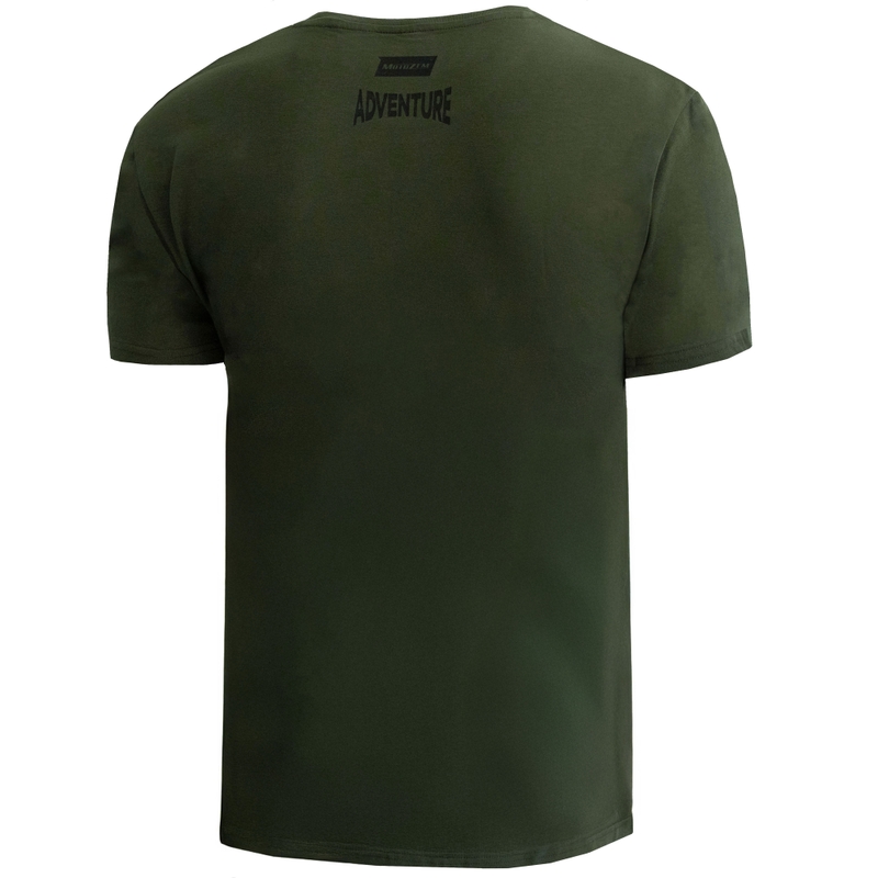 Tricou Motozem Adventure verde