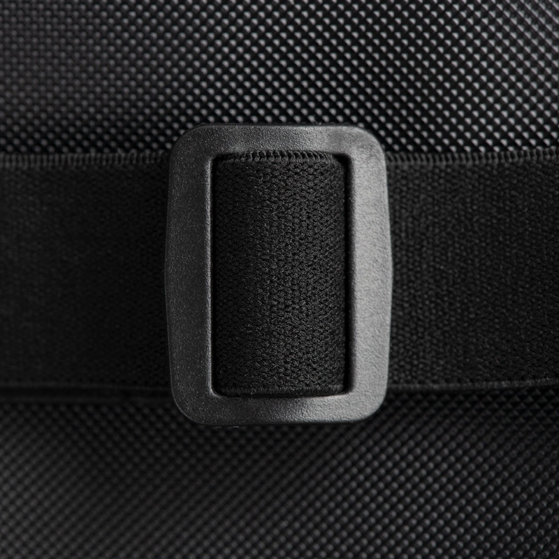Oxford Air Seat Pillion și suport gonflabil Enduro negru deasupra scaunului pasagerului