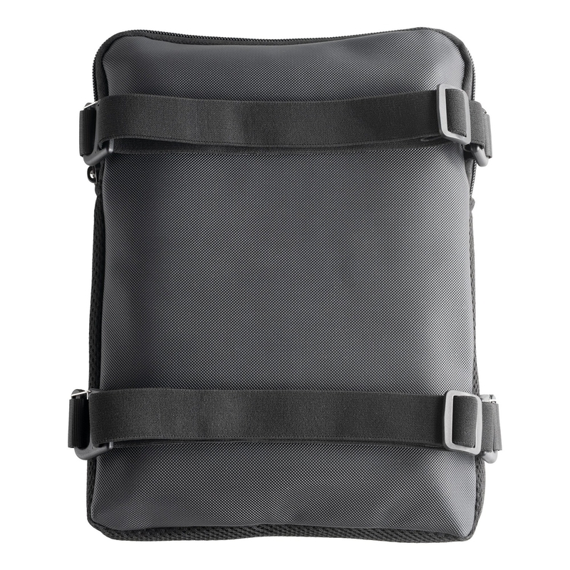 Oxford Air Seat Pillion și suport gonflabil Enduro negru deasupra scaunului pasagerului