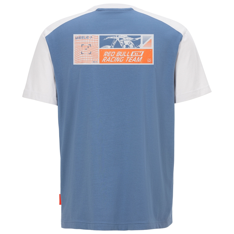 Tricou KTM Dusk albastru-gri