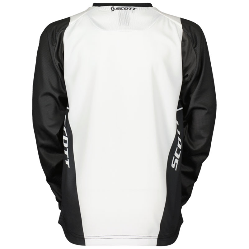 Tricou Motocross SCOTT EVO Swap Copii Negru-Alb