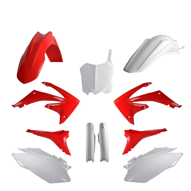Kit plastice POLISPORT OEM Color pentru HONDA CRF 450 R 2011-2012, HONDA CRF 250 R 2011-2013