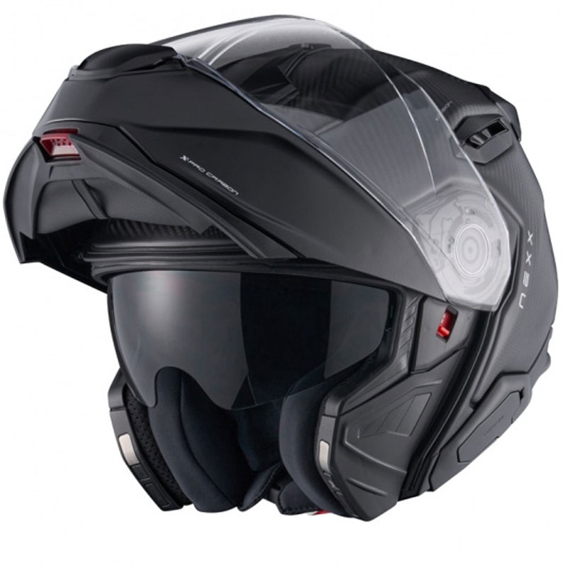 Casca de motocicleta rabatabila Nexx X.Lifetour Zero PRO neagra lichidare