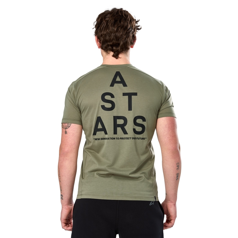 Tricou Alpinestars Attrition Performance verde deschis