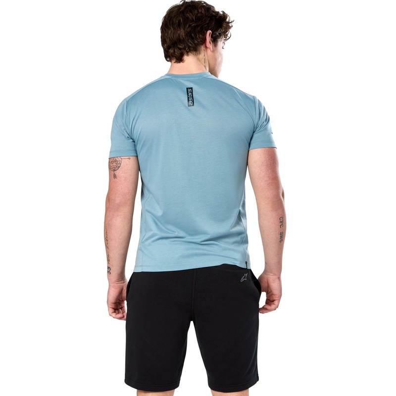 Tricou Alpinestars Point Performance albastru deschis