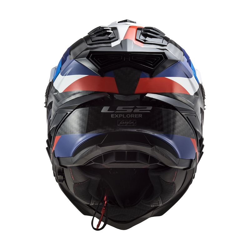 Casca moto Enduro LS2 MX701 C Explorer Frontier negru-albastru