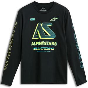 Tricou cu mânecă lungă Alpinestars Ayess CSF negru