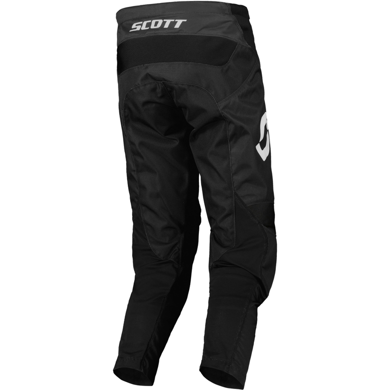 Pantaloni motocross SCOTT EVO Track Swap pentru copii, negru-alb