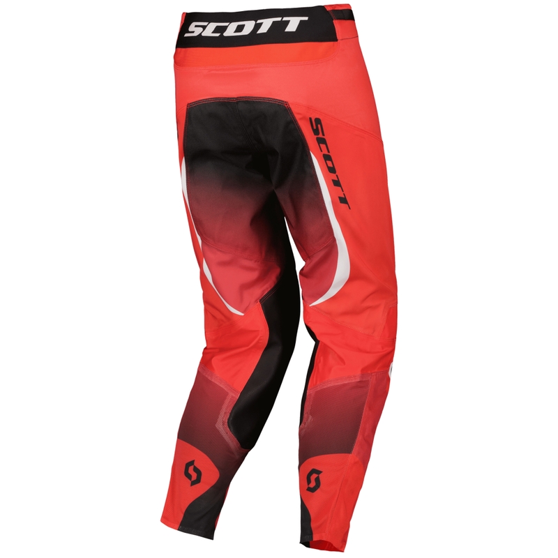 Pantaloni motocross SCOTT Podium PRO roșu-negru