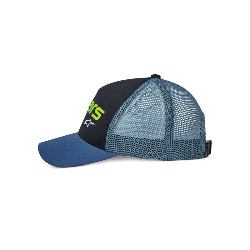 Alpinestars Vital Trucker cap negru-albastru-verde