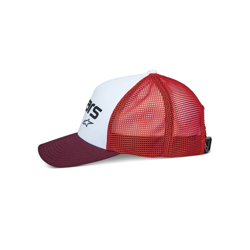 Șapcă Alpinestars Vital Trucker alb-maro-roșu-portocaliu