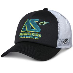 Șapcă Alpinestars Ayess Trucker alb-negru