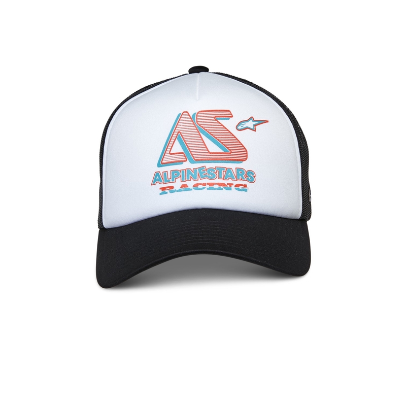 Șapcă Alpinestars Ayess Trucker alb-negru