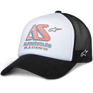Șapcă Alpinestars Ayess Trucker alb-negru