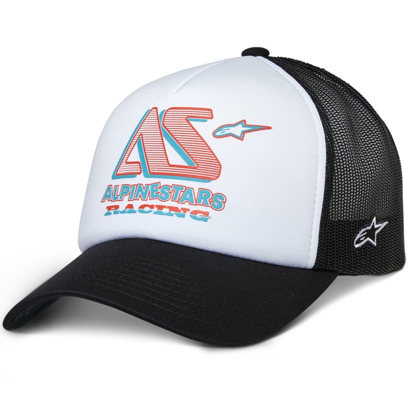 Șapcă Alpinestars Ayess Trucker alb-negru