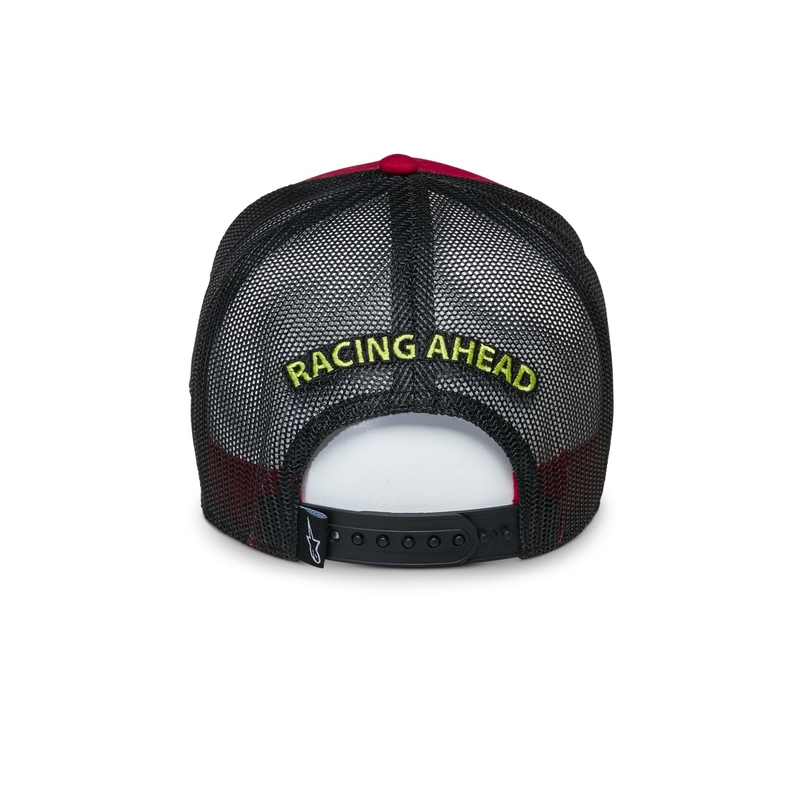 Șapcă Alpinestars Exceed Trucker roșu-negru