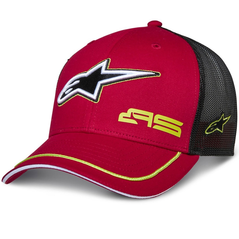 Șapcă Alpinestars Exceed Trucker roșu-negru