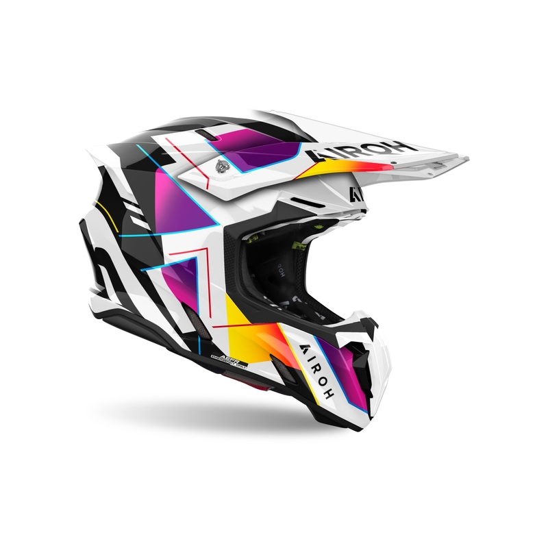 Casca motocross Airoh Twist 3 Rainbow 2024 lucioasa - II. calitate