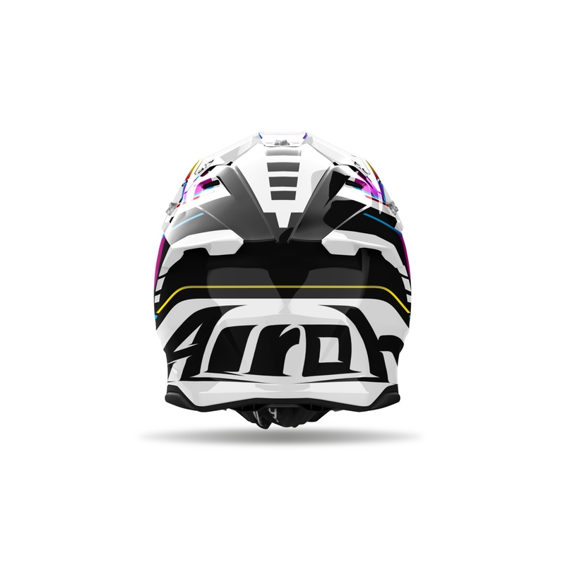 Casca motocross Airoh Twist 3 Rainbow 2024 lucioasa - II. calitate