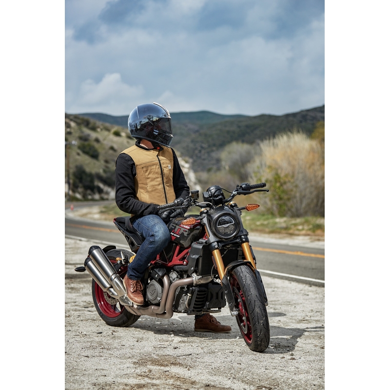 Vesta cu sistem airbag Alpinestars Tech-Air®3 V2 Canvas negru