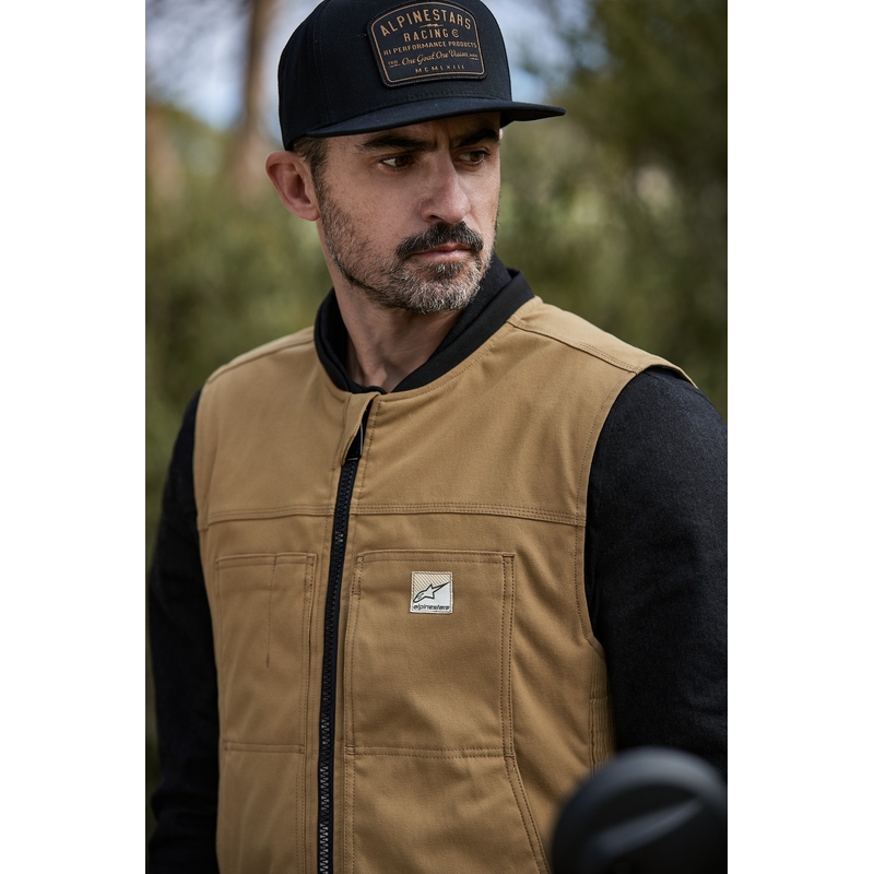 Vesta cu sistem airbag Alpinestars Tech-Air®3 V2 Canvas negru