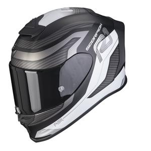 Casca moto integrala SCORPION EXO-R1 EVO AIR VATIS negru-alb - II. calitate