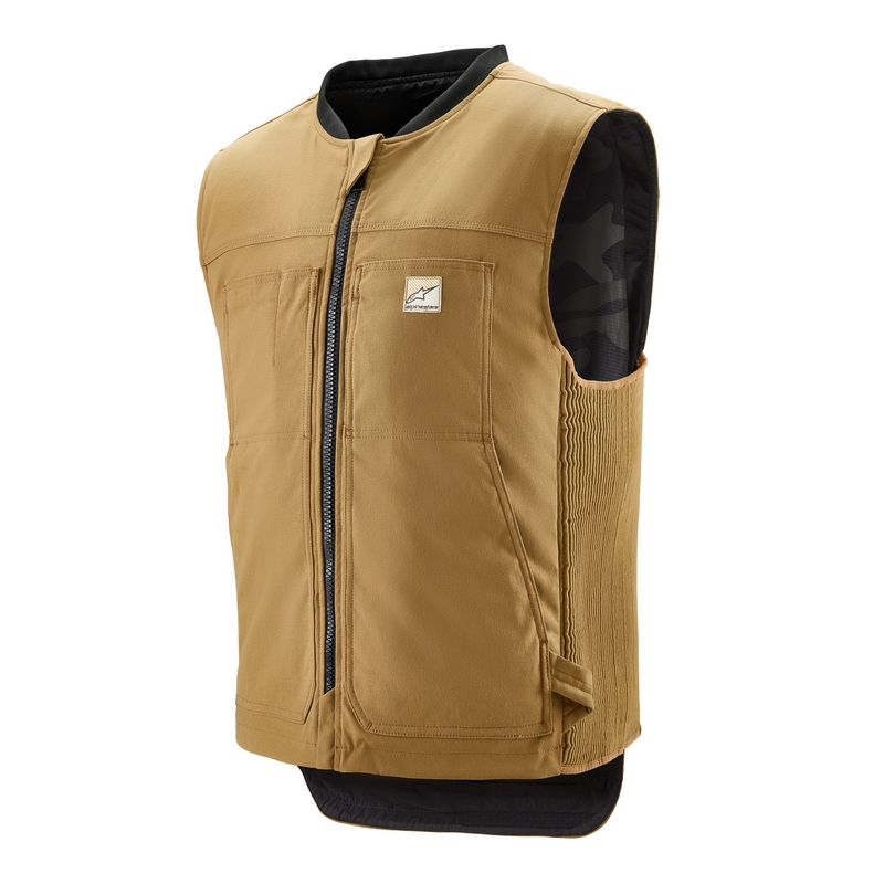 Vesta airbag cu sistem Alpinestars Tech-Air®3 V2 Canvas bej