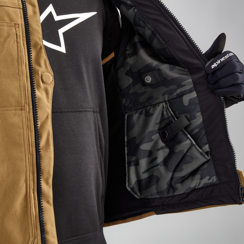 Vesta airbag cu sistem Alpinestars Tech-Air®3 V2 Canvas bej