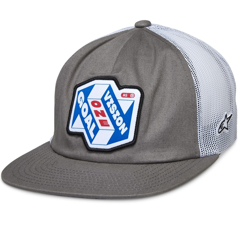 Șapcă Alpinestars That Way Trucker gri-alb