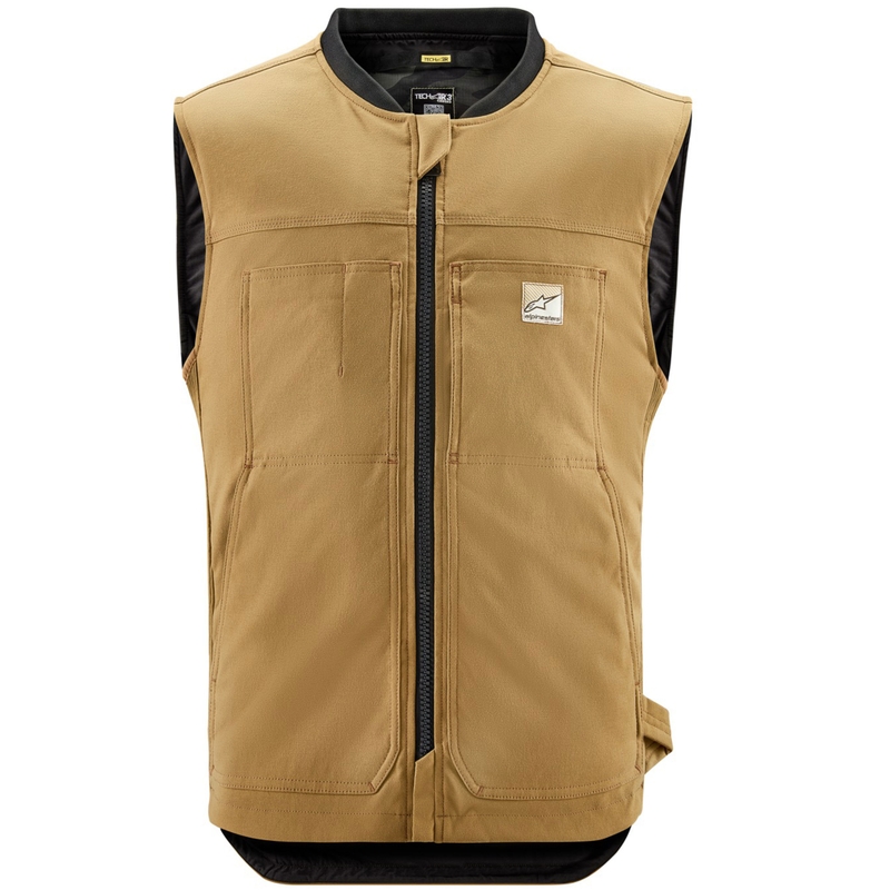Vesta airbag cu sistem Alpinestars Tech-Air®3 V2 Canvas bej