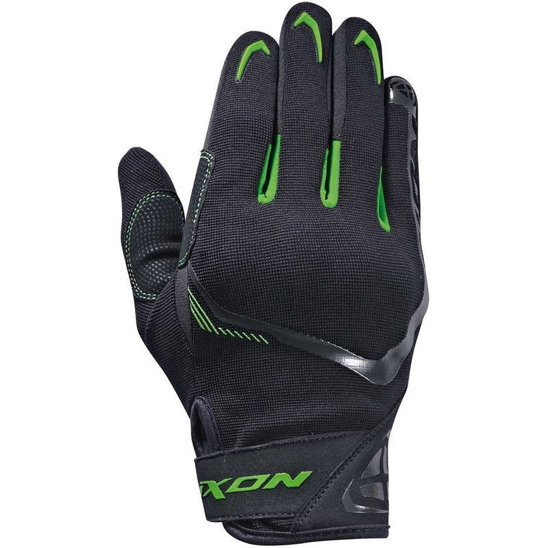 Mănuși IXON RS Lift 2.0 negru-verde pentru bărbați IXON RS Lift 2.0 negru-verde