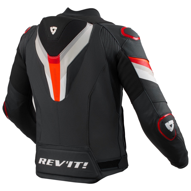 Jacheta moto Revit Quantum 3 Pro negru-rosu
