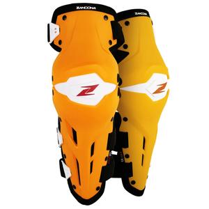 Genunchi motociclete Zandona X-Treme Kneeguard portocaliu-alb